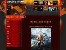 Tablet Screenshot of chancethomas.com